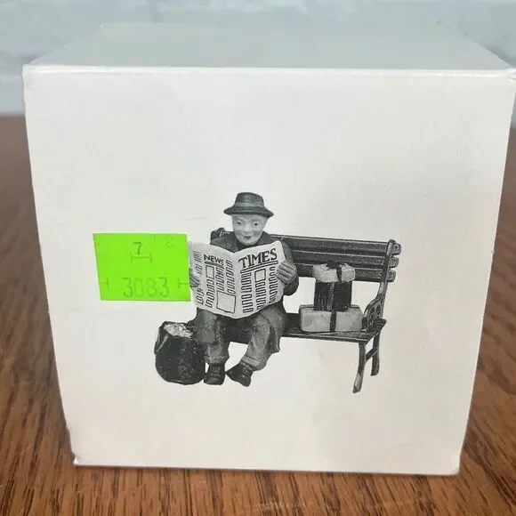 Dept 56 Heritage Village Collection Rest Ye Merry Gentleman #5540-9 Original Box - Picture 4 of 5